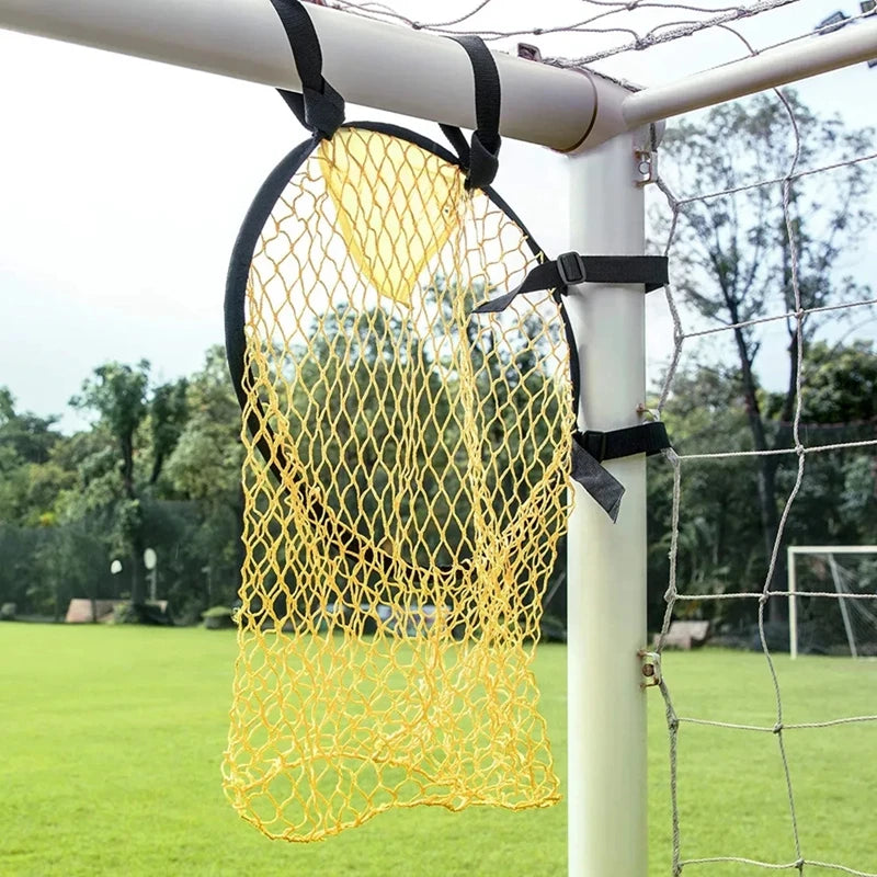 1 Pcs Youth Football Aiming Net Football Training Shooting Target Improve Hit Net Football Net Foldable Net Football Goal Net